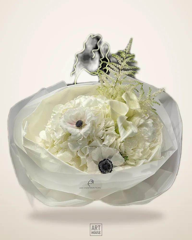 WHITE flowers