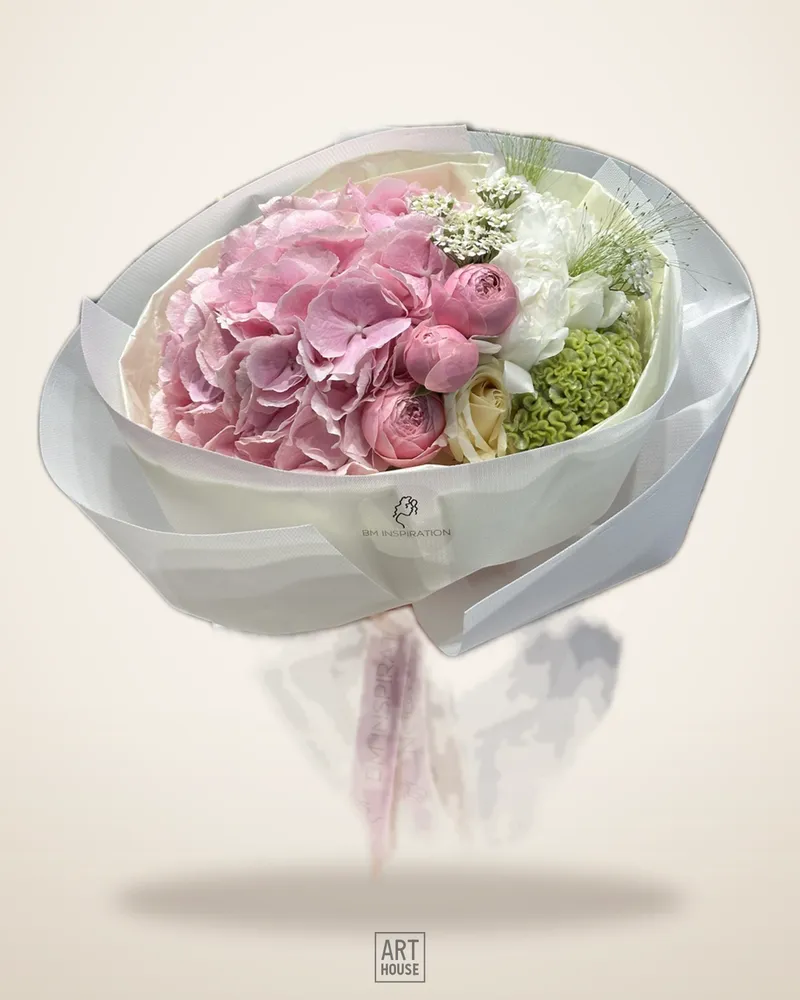 Withe COMPLEMENT bouquet