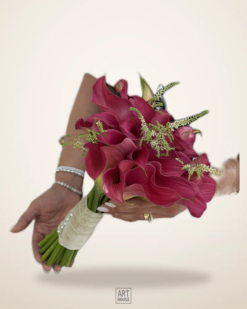 Bridal b o r d o CALLA Bouquet