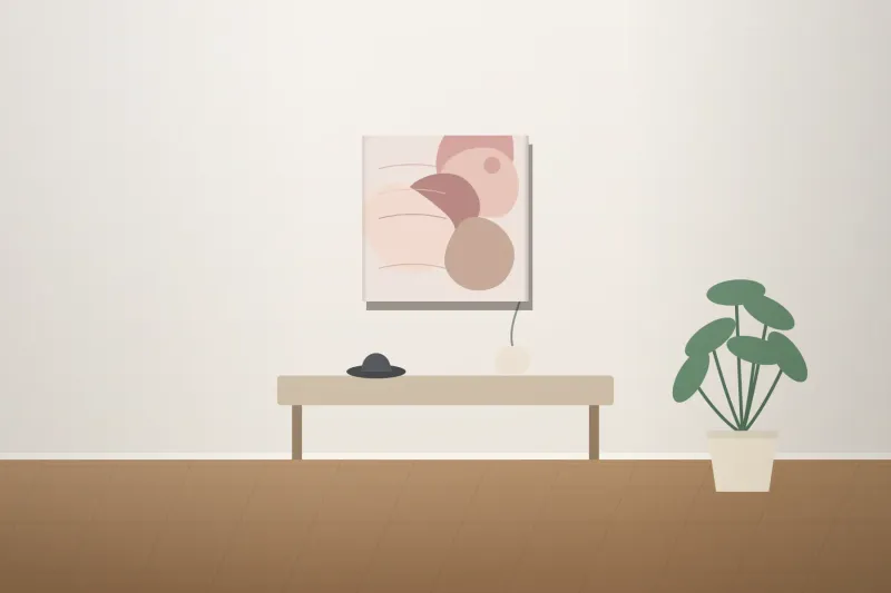 Minimalism cald — Roz pudrat